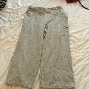 Free People Movement Wide Leg Grey Sweatpants